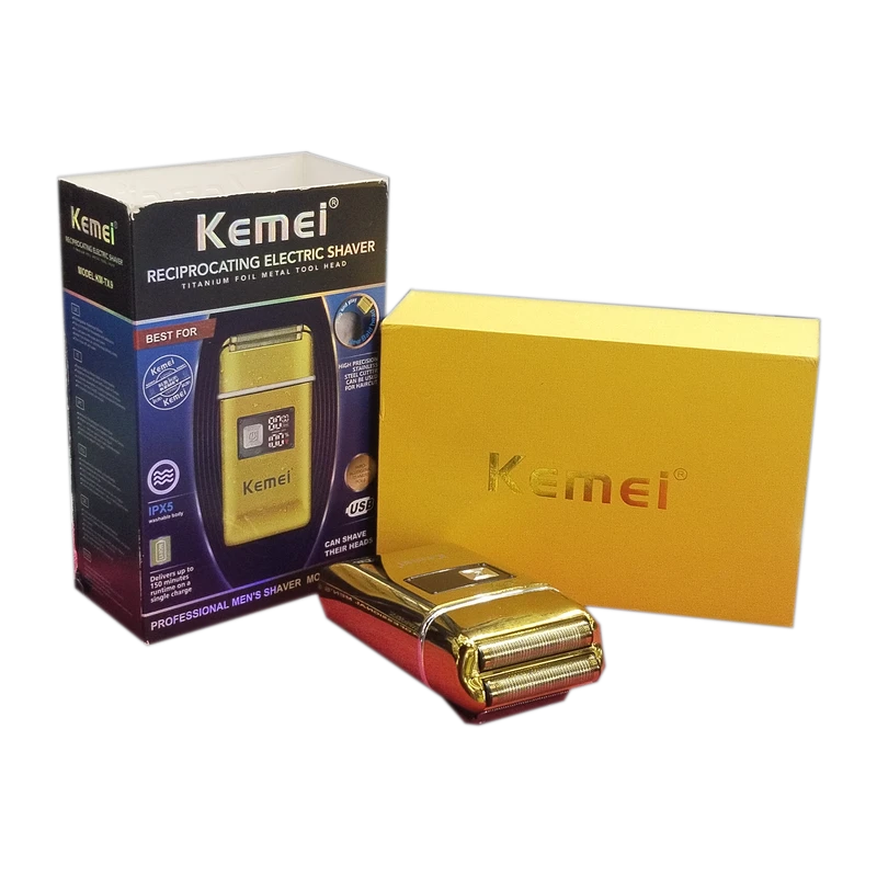 Afeitadora Eléctrica Recíproca Kemei KM-TX9 Profesional USB