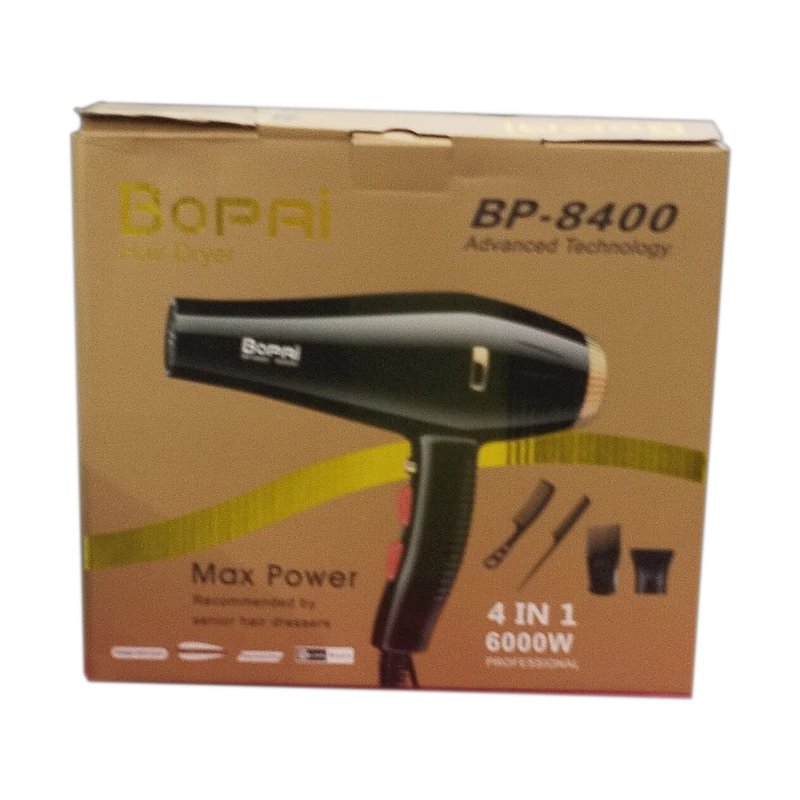 Secador de Pelo Profesional BOPAI BP-8400 6000W 4 en 1