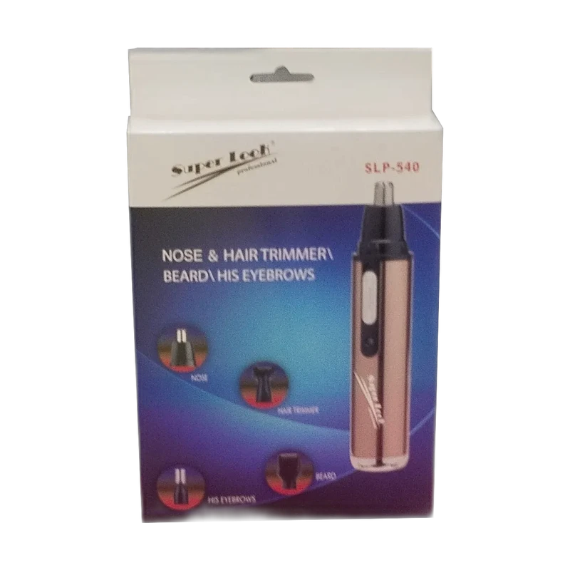 Super Look Professional SLP-540 Recortador de Nariz, Vello Facial y Cejas