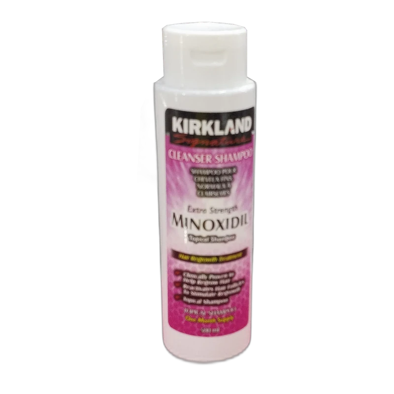 Kirkland Signature Minoxidil 5% Shampoo para Regeneración Capilar