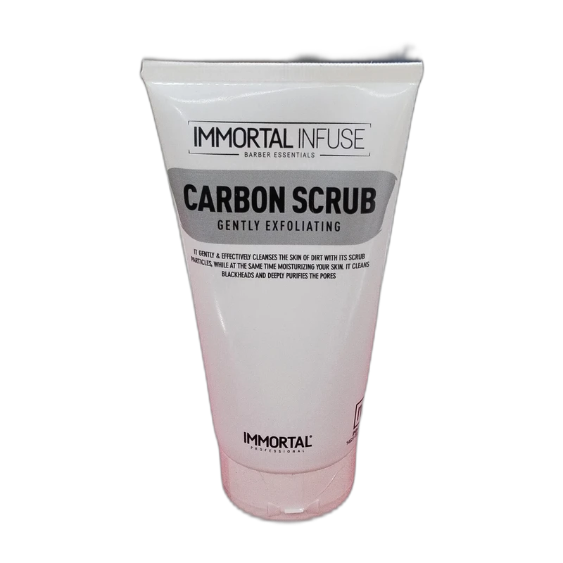 Exfoliante Facial Carbón Activado Immortal Infuse Barber Essentials