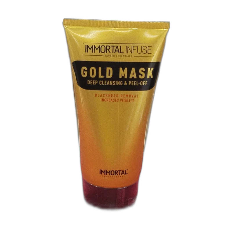 Mascarilla Facial de Oro Peel-Off Limpieza Profunda Immortal Infuse Barber Essentials