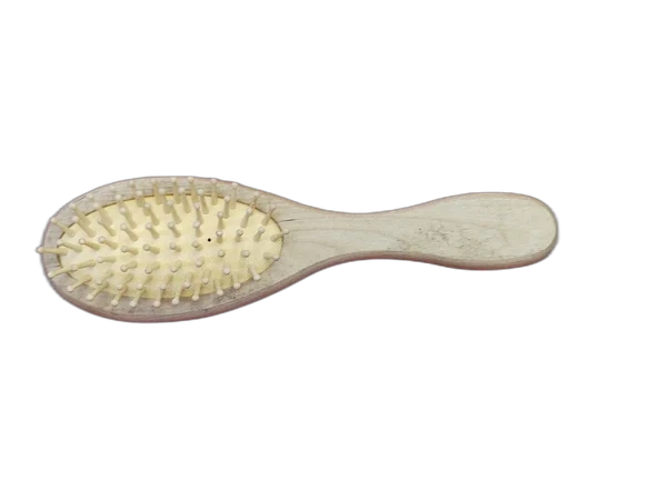 Cepillo de Bambú Ovalado con Cerdas de Madera Natural