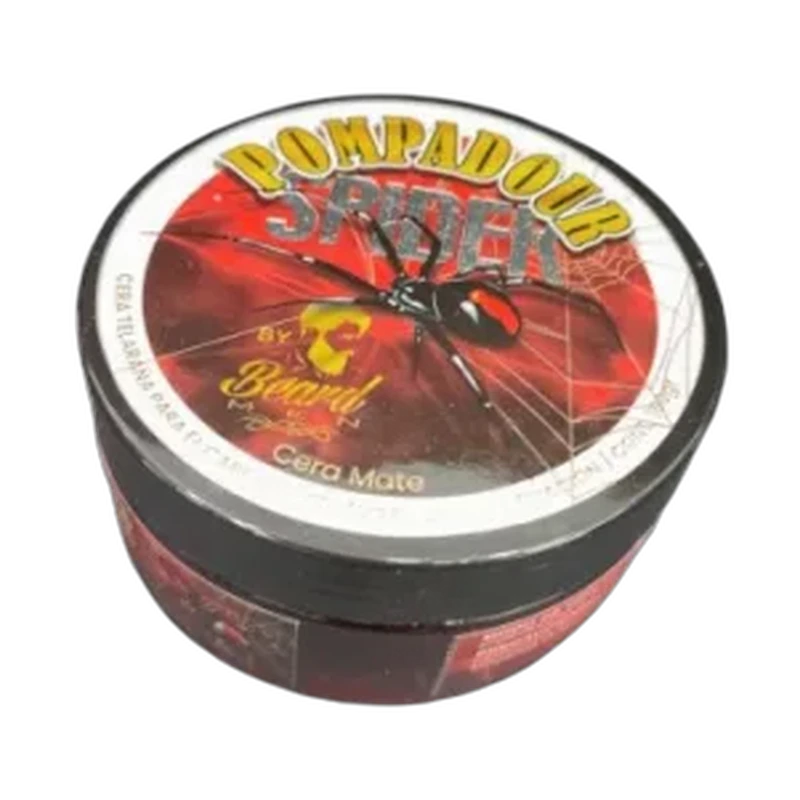 Cera Mate Pompadour Spider para Barba y Cabello - 150g