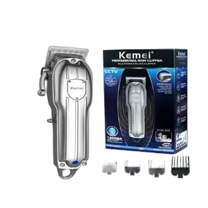 Cortadora Profesional Kemei KM-1755 - Incluye 4 Peines Guía
