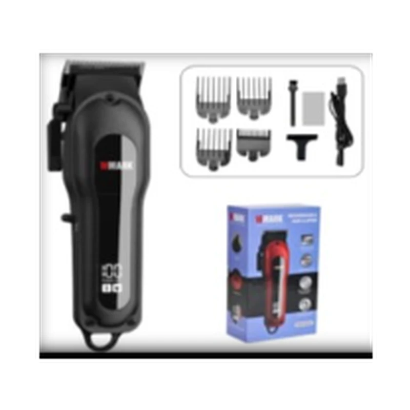 Cortadora Profesional Wmark NG-122B - Incluye 4 Peines Guía y Accesorios