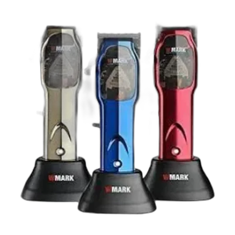 Cortadora Profesional Wmark NG-2023 - Set de 3 Colores - Incluye 8 Peines Guía y Base de Carga