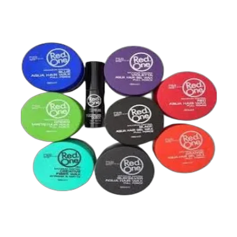 Set de Ceras para Cabello RedOne - Variedad de Estilos y Fragancias - 150ml + Spray Fijador